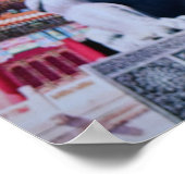 世界を旅する。中国 ポスター (角)