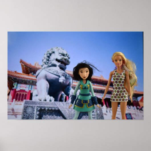 世界を旅する。中国 ポスター (正面)