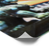 世界を旅する。中国 ポスター (角)