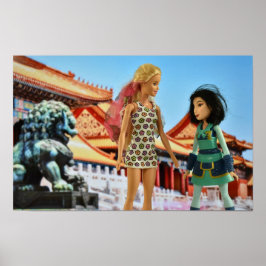 世界を旅する。中国 ポスター