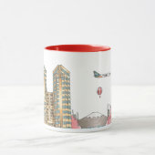 世界を旅する – 日本 マグカップ (中央)