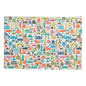 世界を旅する 枕カバー (裏面)