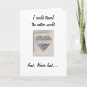 世界を旅する/私たちのような愛を見つけることは決してない シーズンカード (正面)