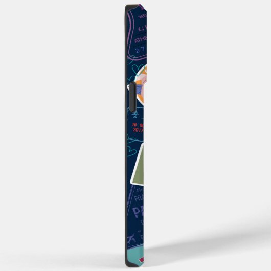 世界を旅する Case-Mate iPhoneケース (裏面 / 右)