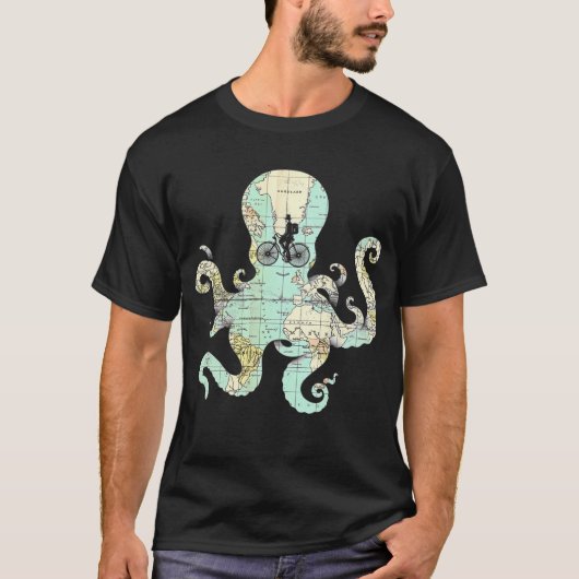 世界を旅する Tシャツ (正面)