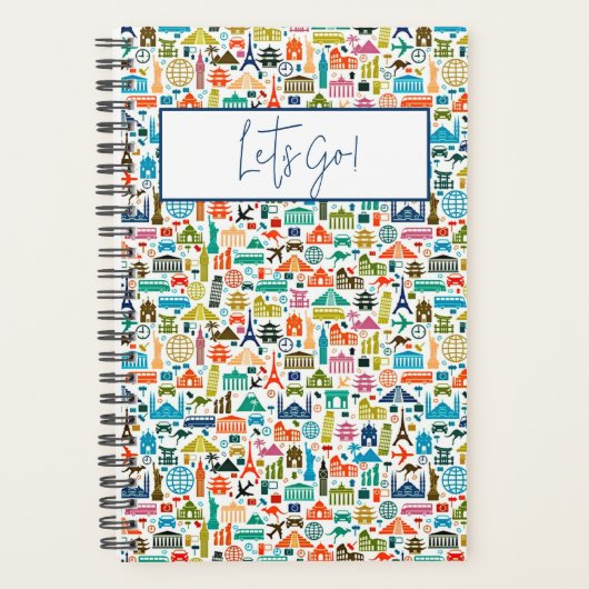 世界を旅すカスタムる プランナー手帳 (正面)