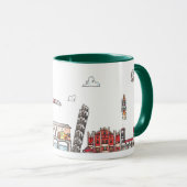 世界を旅 – イタリア マグカップ (正面右)