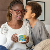 世界を明るくする コーヒーマグカップ