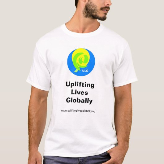 世界を明るくするTシャツ Tシャツ (正面)