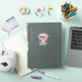 世界を焼くバッタープレイスおもしろいケーキパン シール (iPadカバー)