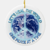 世界を癒そう セラミックオーナメント (裏面)