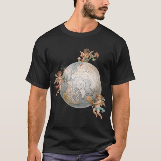 世界を癒そう Tシャツ (正面)