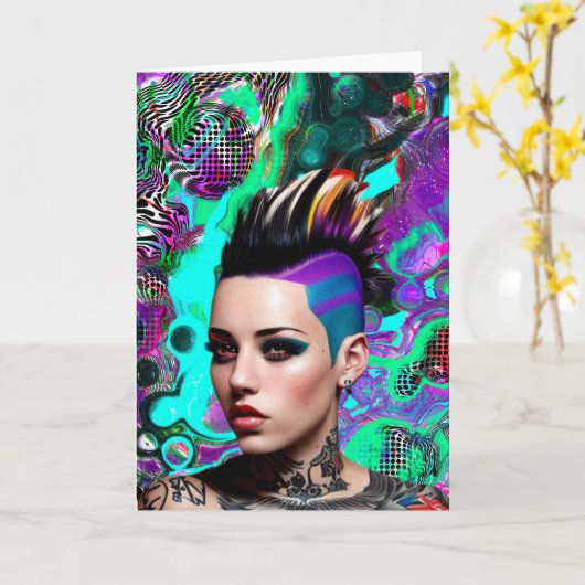 世界を美しい場所にする カード (黄色い花)