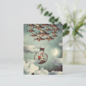 世界を見たいと思ったバラ ポストカード (スタンド正面)