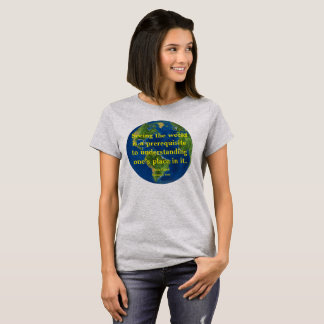 世界を見て下さい Tシャツ