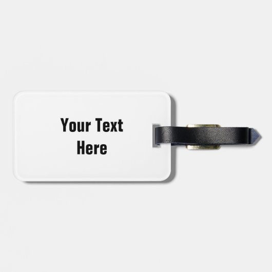 世界を見に行く – 冒険家のために ラゲッジタグ (裏面横)