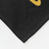 世界を見る能力ユニーク フリースブランケット (角)