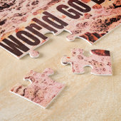 世界を見る – ビーチ ジグソーパズル (側面)