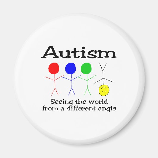 世界を角度から見違うる マグネット (正面)