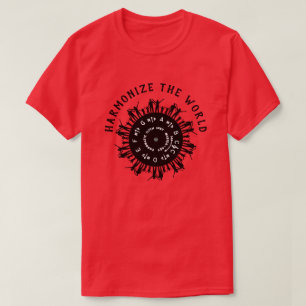 世界を調和させて下さい Tシャツ