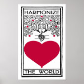 世界を調和させる ポスター (正面)