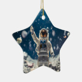 世界を超えたクリスマスツリーオーナメント セラミックオーナメント (右)