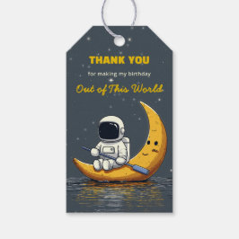 世界を超えた宇宙の誕生日ギフトタグ ギフトタグ