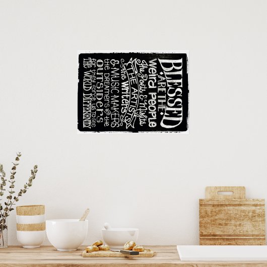 世界を違った目で見る ポスター (キッチン)