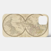 世界アトラスマップ Case-Mate iPhoneケース (裏面 (横))