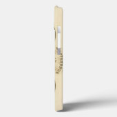 世界アトラスマップ Case-Mate iPhoneケース (裏面 / 左)
