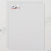 世界アマチュアラジオ現役 レターヘッド (正面/裏面)