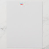 世界アマチュアラジオ現役 レターヘッド (裏面)