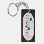 世界アマチュアラジオ キーホルダー (正面左)