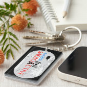 世界アマチュアラジオ キーホルダー (正面右)