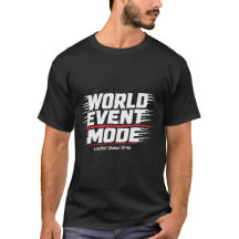 世界イベントモードTシャツ - 限定グローバルドロップグッズ