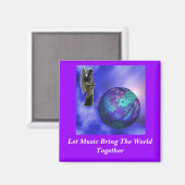 世界インスパイアの磁石 マグネット (正面/裏面)