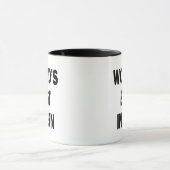 世界インターン最高のズ マグカップ (中央)