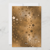 世界エレガントの休日へのクリスマス写真の喜び シーズンカード (裏面)