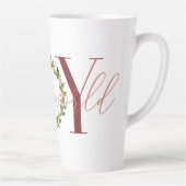 世界エレガントクリスマスリースへの喜び カフェラテマグ (右)