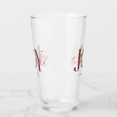 世界エレガントクリスマスリースへの喜び タンブラーグラス (左)