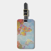 世界カッコいい地図 ラゲッジタグ (正面縦)