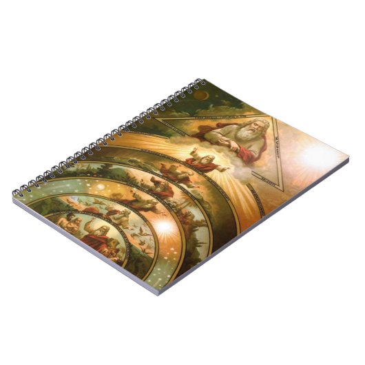 世界カトリック美術の宗教創造 ノートブック (左側)