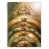 世界カトリック美術の宗教創造 ノートブック (正面)