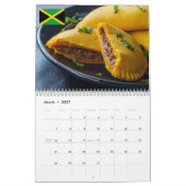 世界カレンダーの食べ物 カレンダー (3月 2027)