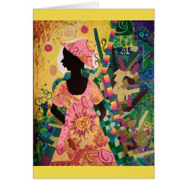 世界カードの光