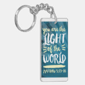 世界キリスト教贈与聖書の一節 キーホルダー (正面左)