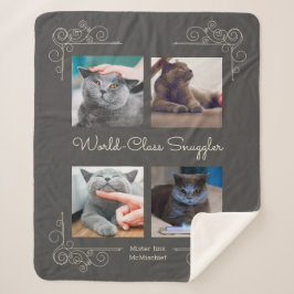 世界クラスのスナグラーカスタムの写真 シェルパブランケット