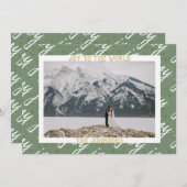 世界クリスマスカードへの喜び シーズンカード (正面/裏面)