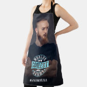 世界クールのパパ名&写真 エプロン (インサイチュ)