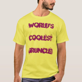 世界クールの伯父！ Tシャツ